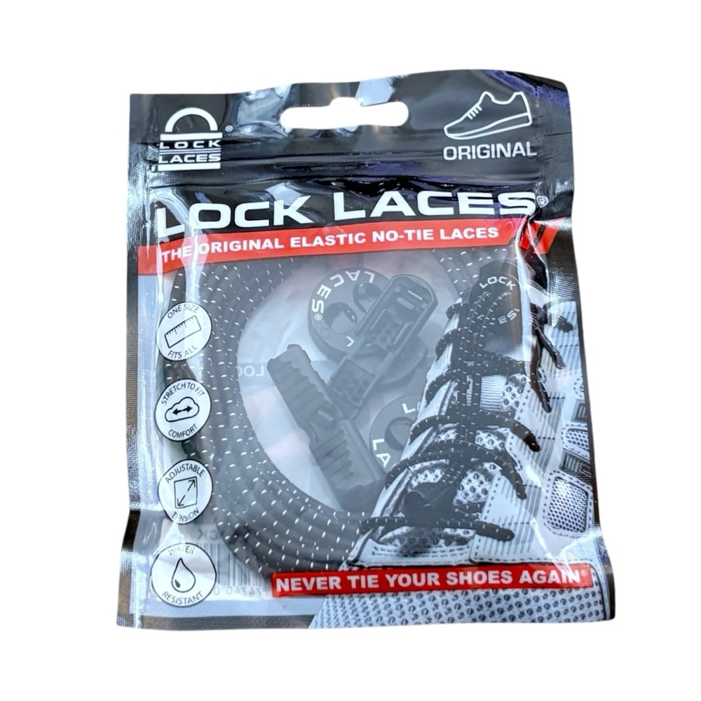 NWT Lock Laces No-Tie Shoelaces